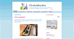 Desktop Screenshot of forskoleburken.com